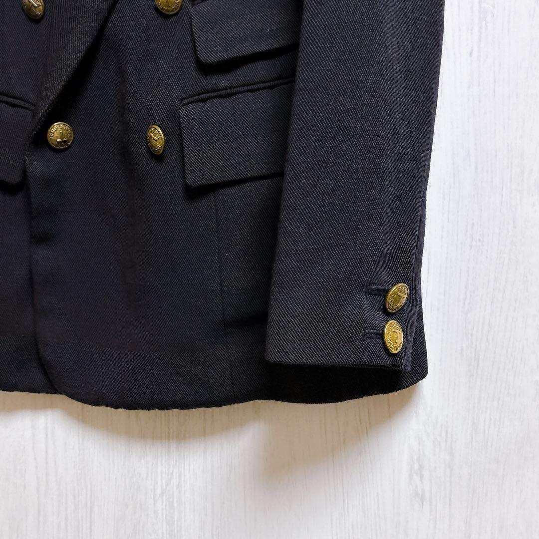 マカロンTICCA ティッカ ウール リネン ダブル テーラードジャケット