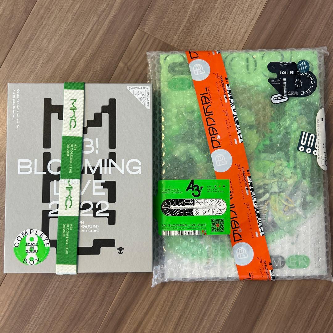 A3!BLOOMING LIVE 2022 BD BOX〈初回生産限定版・3枚…