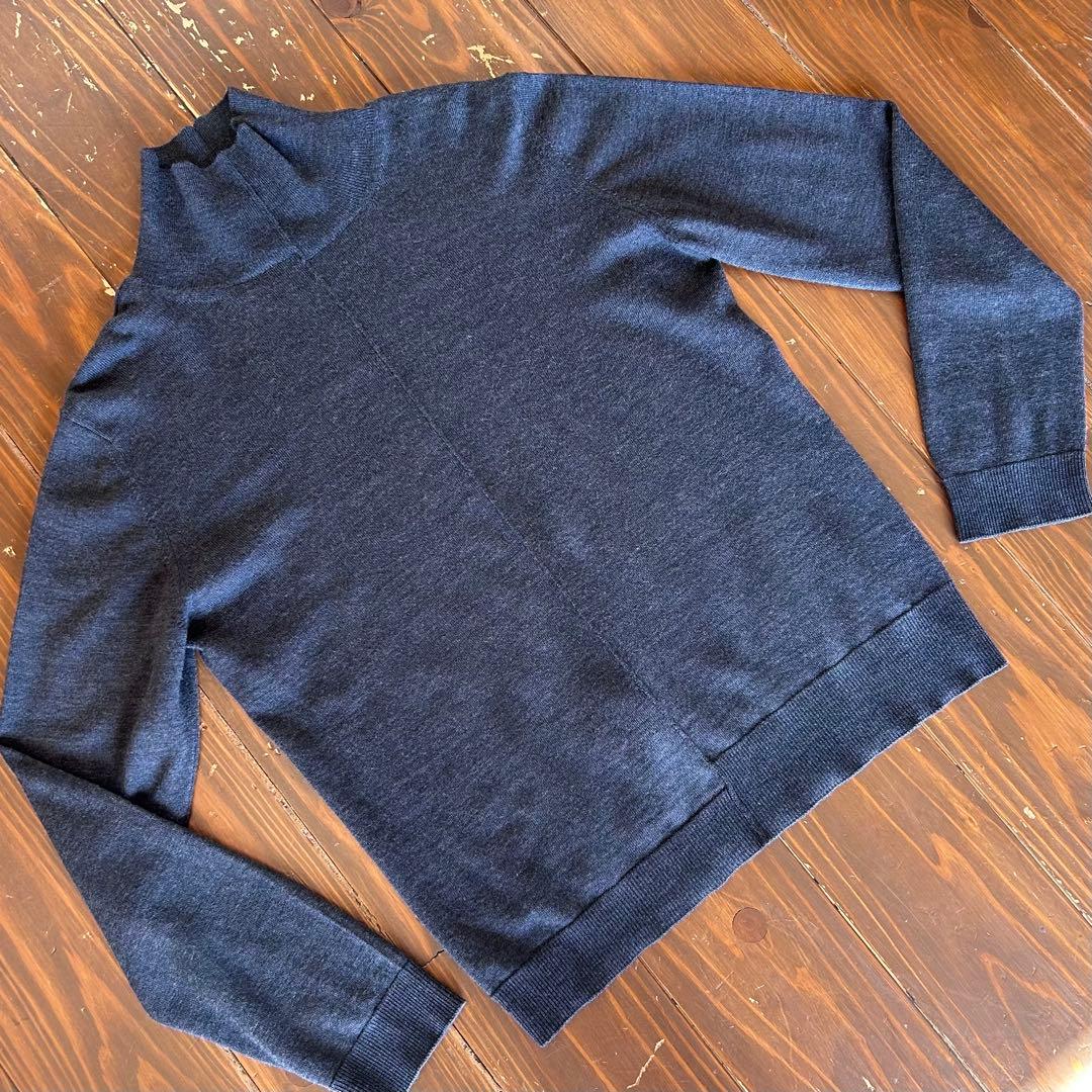 MARNI マルニ シームデザインウールタートル チャコールグレー