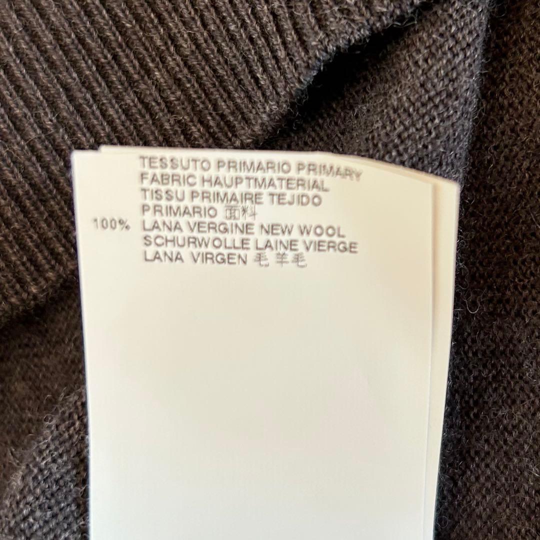MARNI マルニ シームデザインウールタートル チャコールグレー