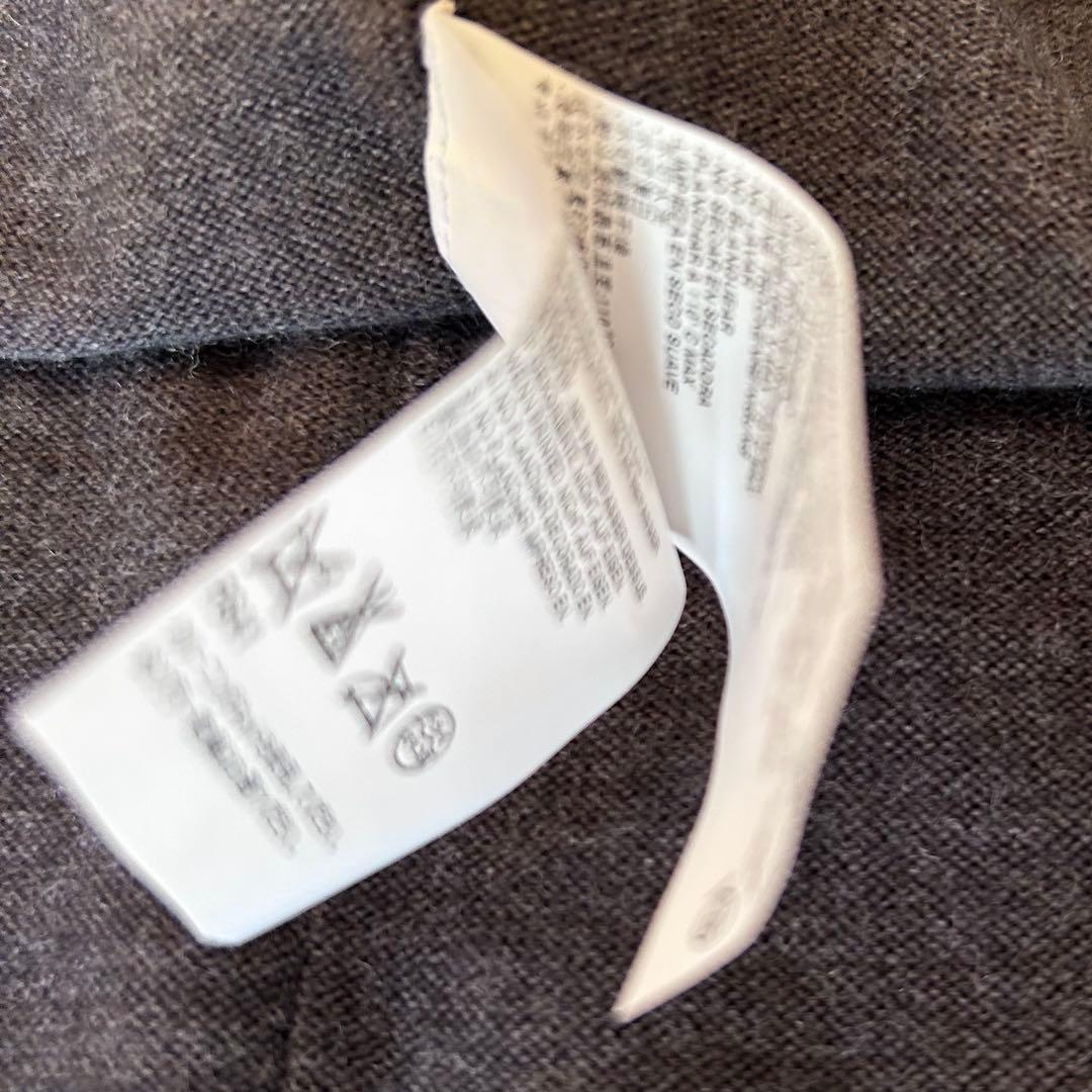 MARNI マルニ シームデザインウールタートル チャコールグレー