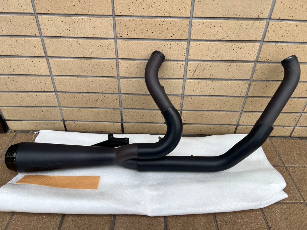 M8ソフテイル TBRフルエキマフラー