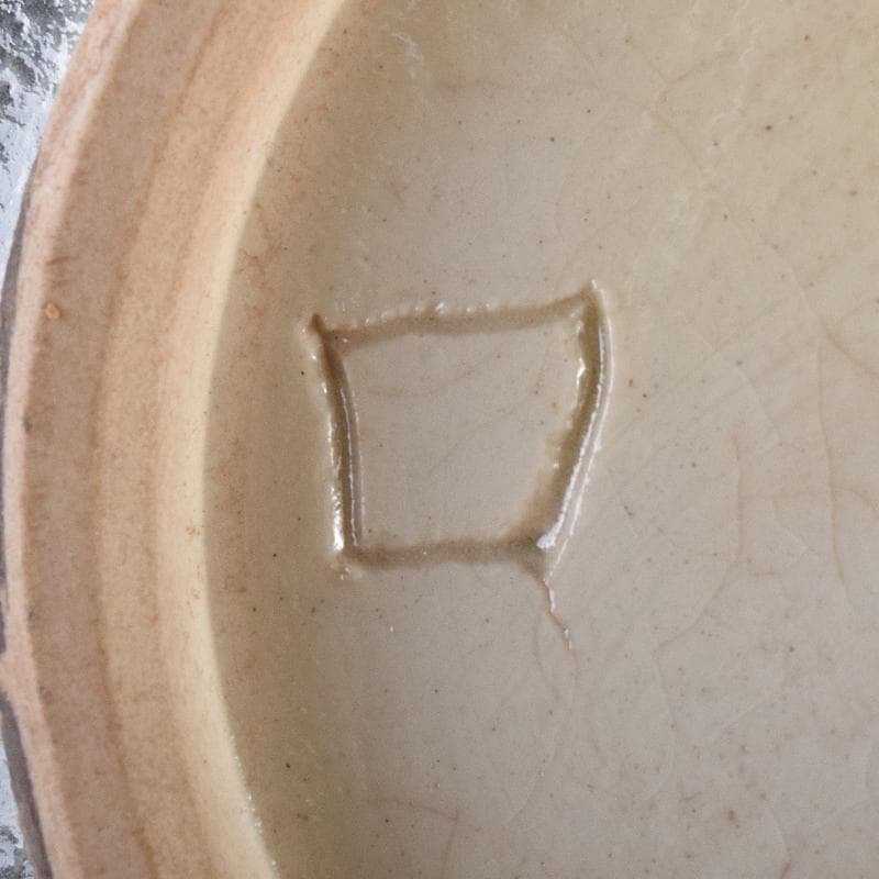 北大路魯山人作　布目紅葉小鉢　五客　共布　黒田陶々庵極め箱　F　R8458B