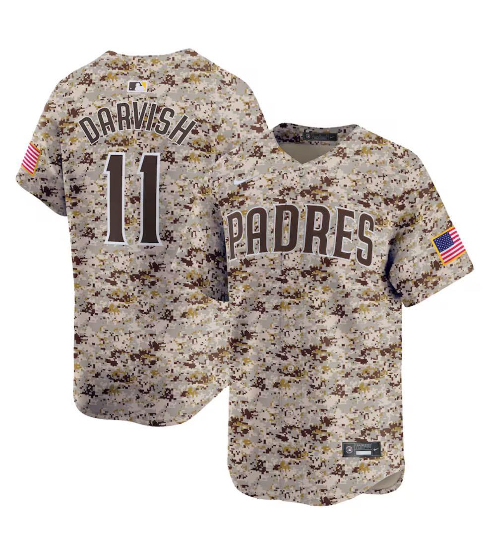サンディエゴパドレス ダルビッシュ有レプリカユニホーム DARVISH 11
