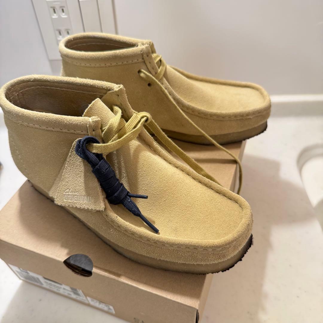 クラークス Clarks ワラビー メープルスエード ベージュ 39