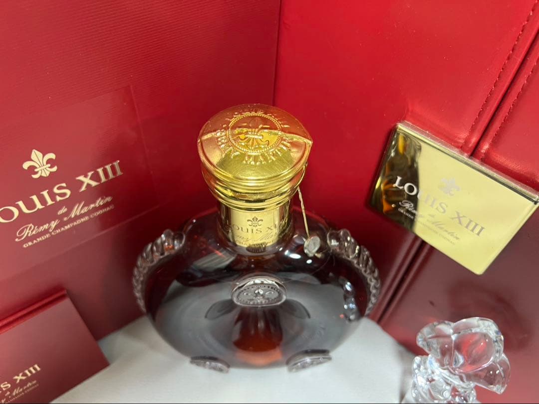 レミーマルタン ルイ13世 バカラ　替栓・冊子・化粧箱・外箱付！未開封　正規品