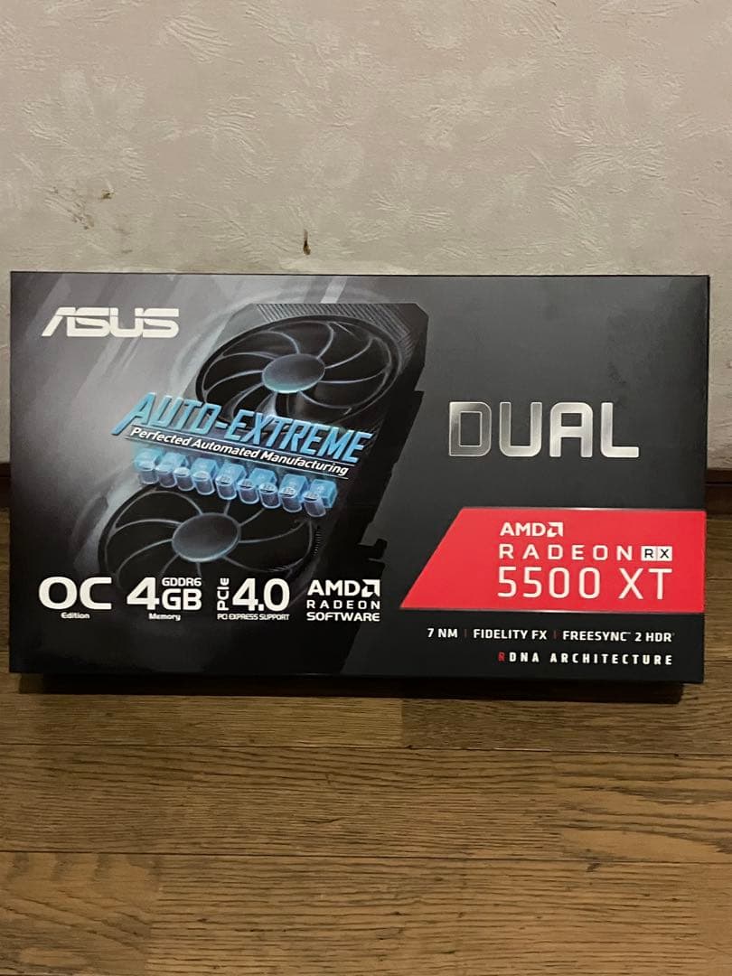 ASUS Radeon RX 5500 XT 4GB OC グラボ　GPU