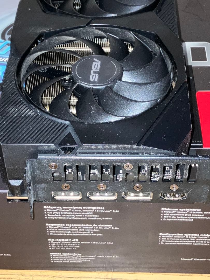 ASUS Radeon RX 5500 XT 4GB OC グラボ　GPU