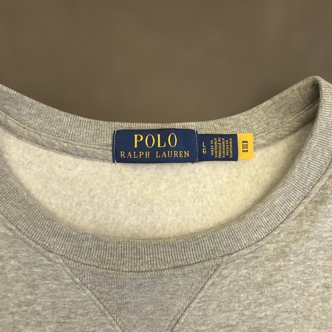 【美品】POLO RALPH LAUREN ベア スウェット 裏起毛 1回着用