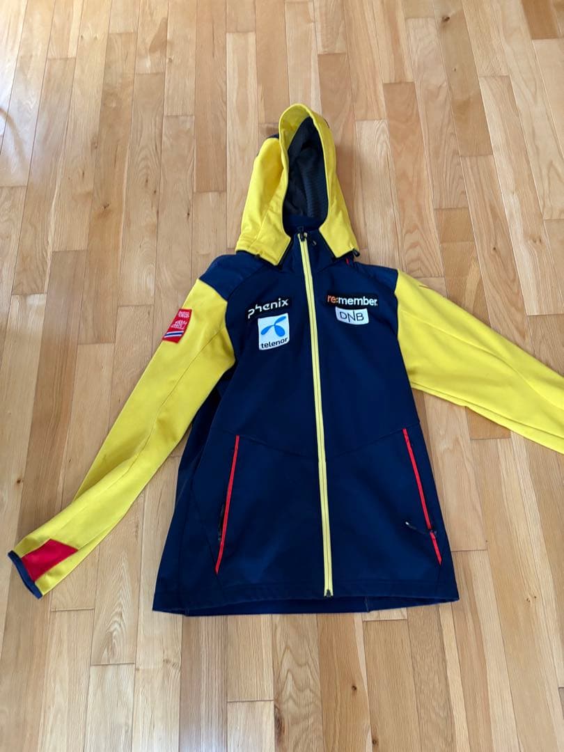 Phenix スキーウェア ネイビー/イエロー