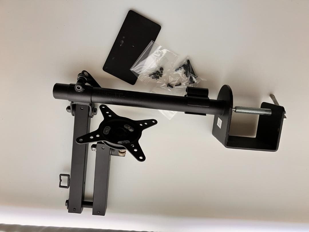 モニターアーム ブラック