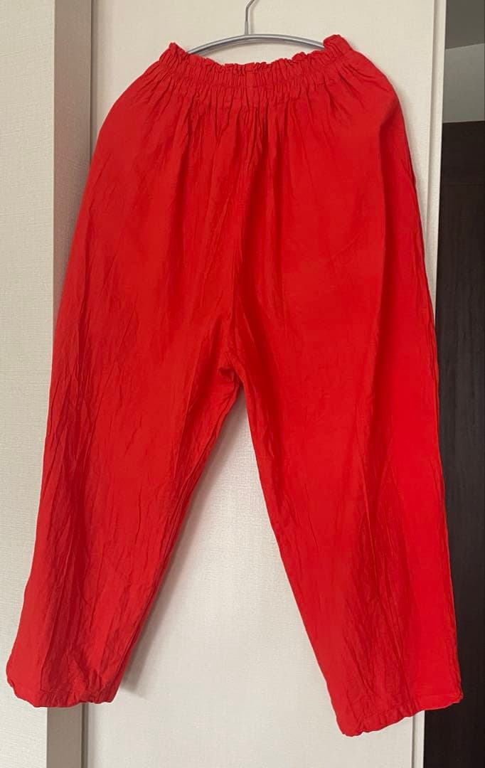 《新品未使用》ヂェン先生の日常着　シンプルパンツ薄地　Sサイズ