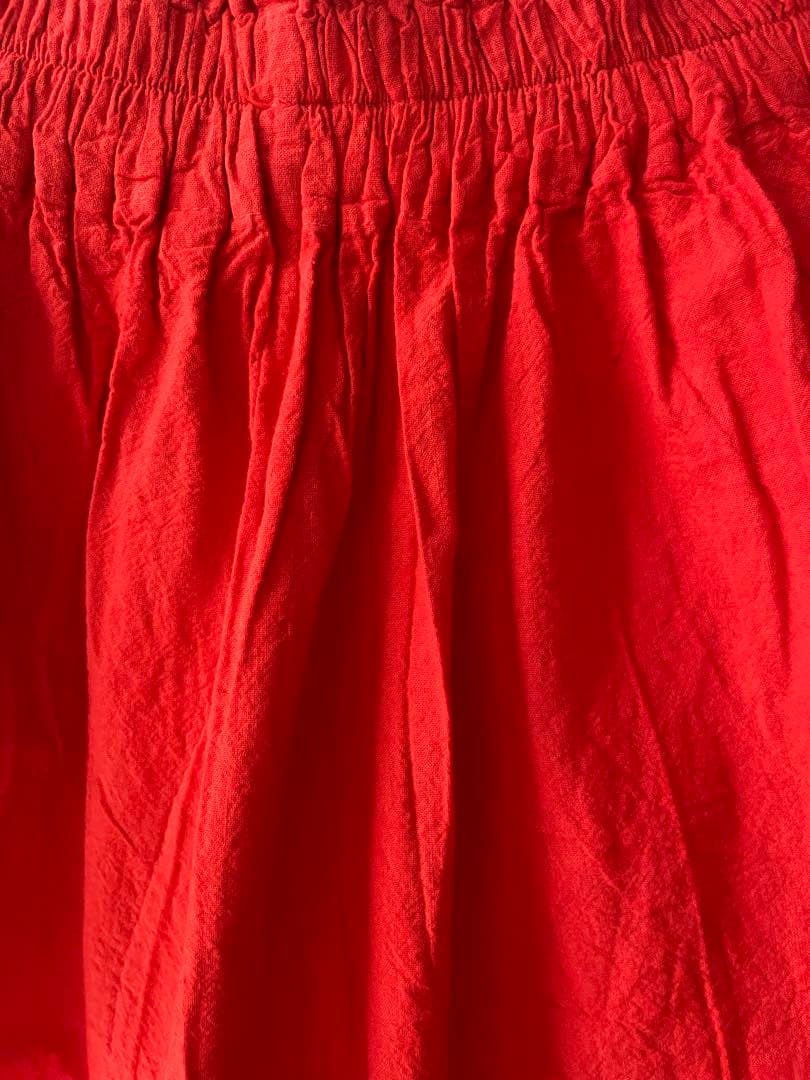 《新品未使用》ヂェン先生の日常着　シンプルパンツ薄地　Sサイズ