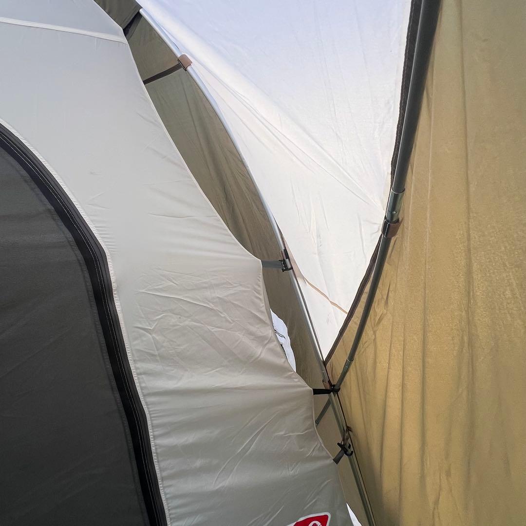 【良品】Coleman タフワイドドーム Ⅳ 300 オリーブサンド　限定色