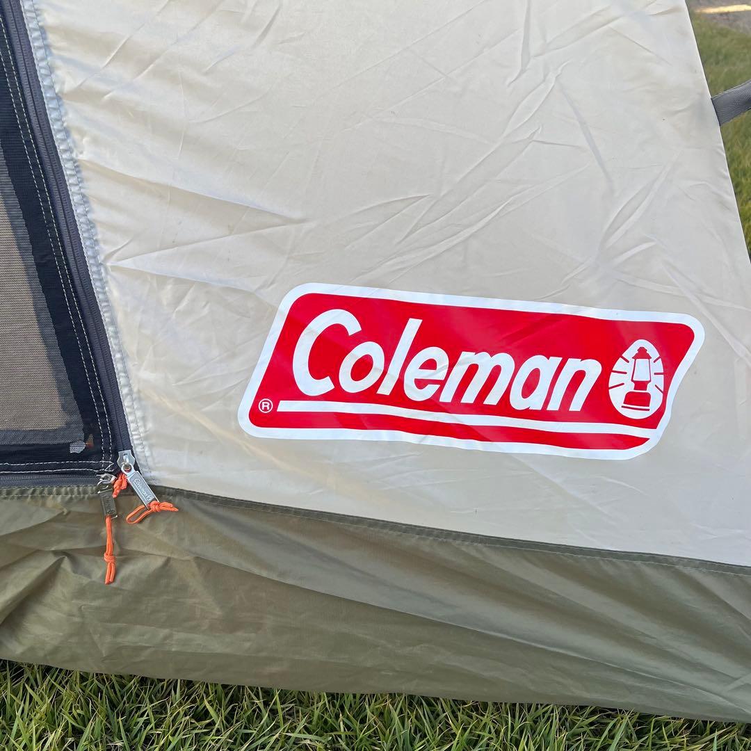 【良品】Coleman タフワイドドーム Ⅳ 300 オリーブサンド　限定色