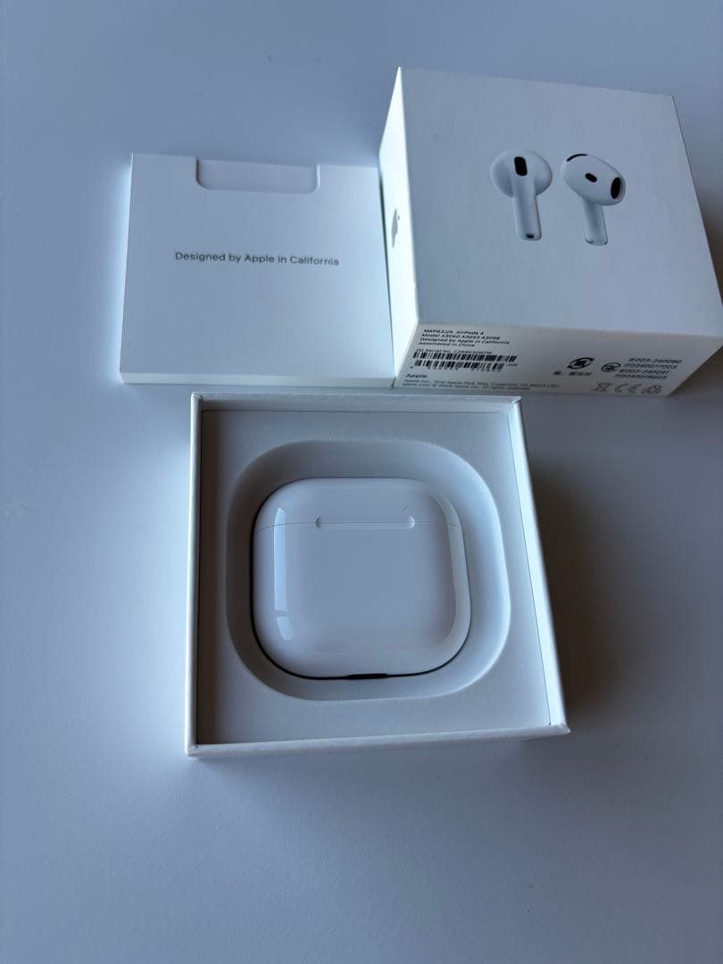 AirPods4 本体 保証付きNCなしモデル 【動作確認開封のみ・新品】