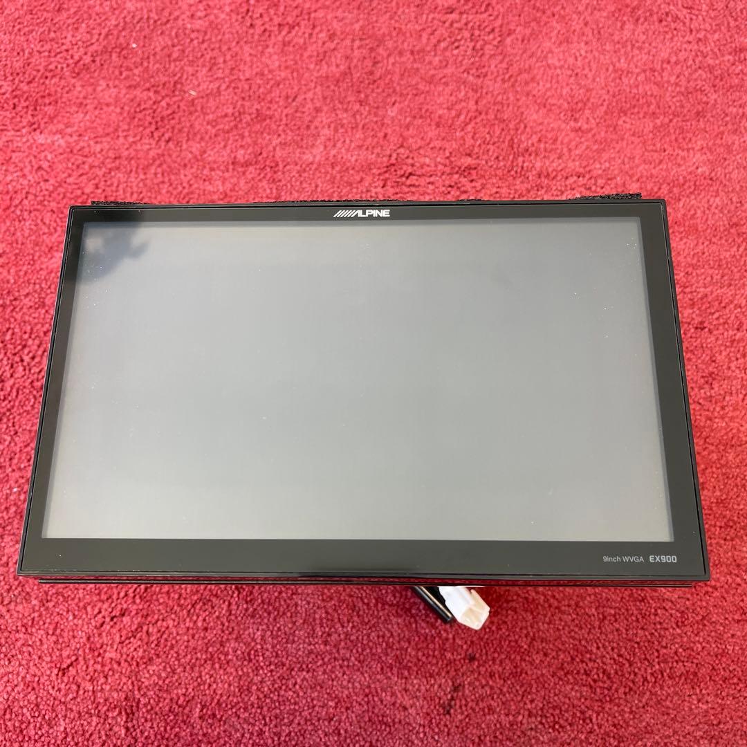 ALPINE WVGA EX900 9インチSDナビ