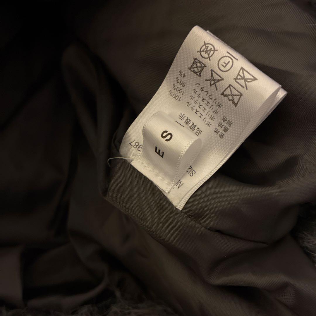 ESICA正規品ミックスシープファースタンドブルゾン