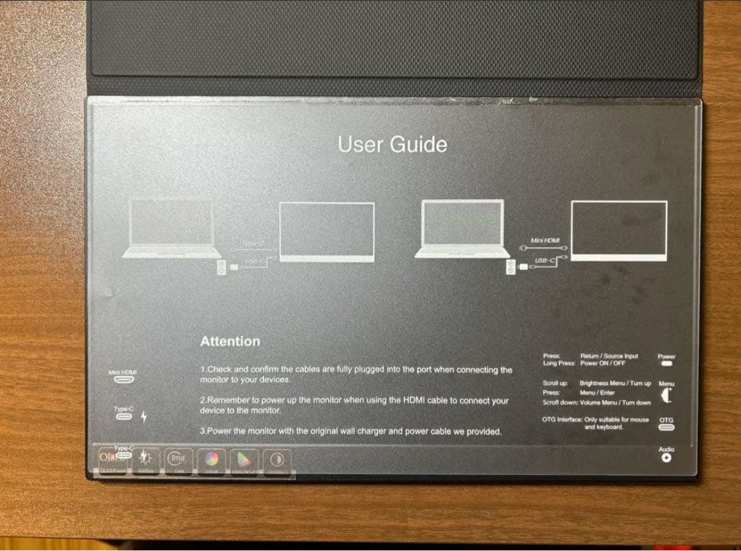 Y*a様 Intehill モバイルモニター 有機EL