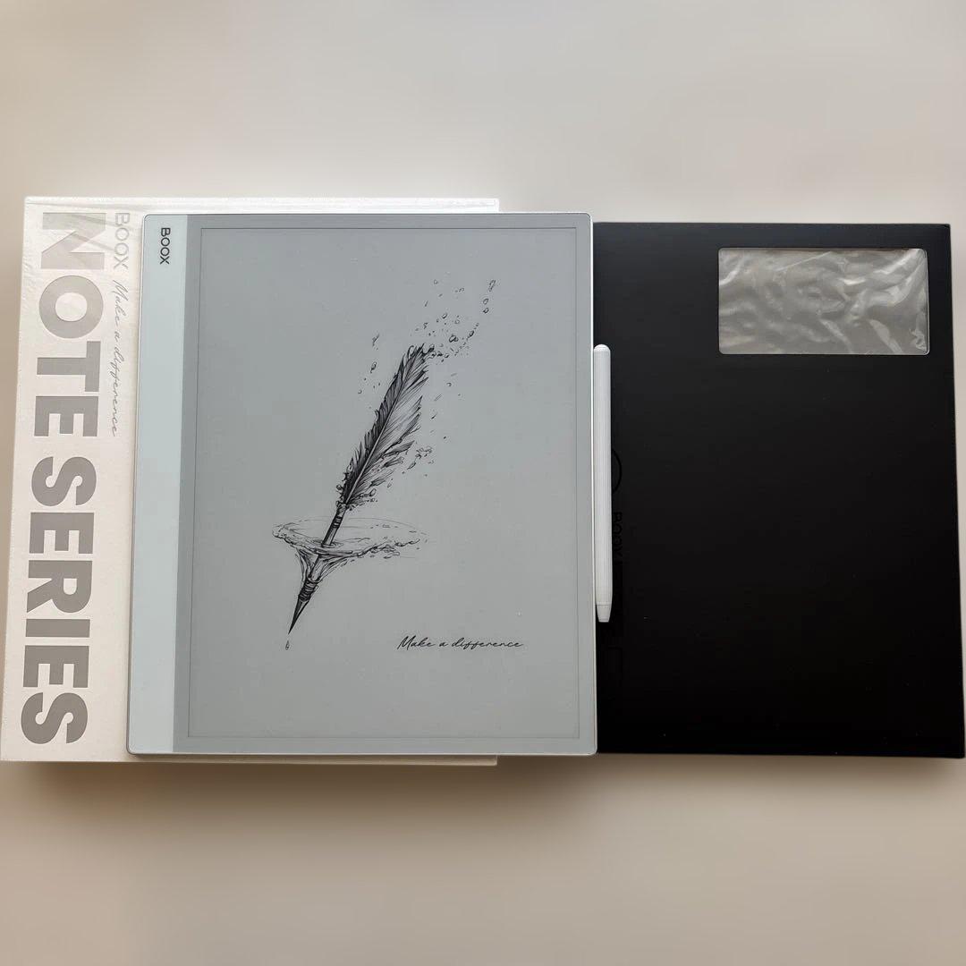 BOOX Note MAX 純正ペン&ケース付き