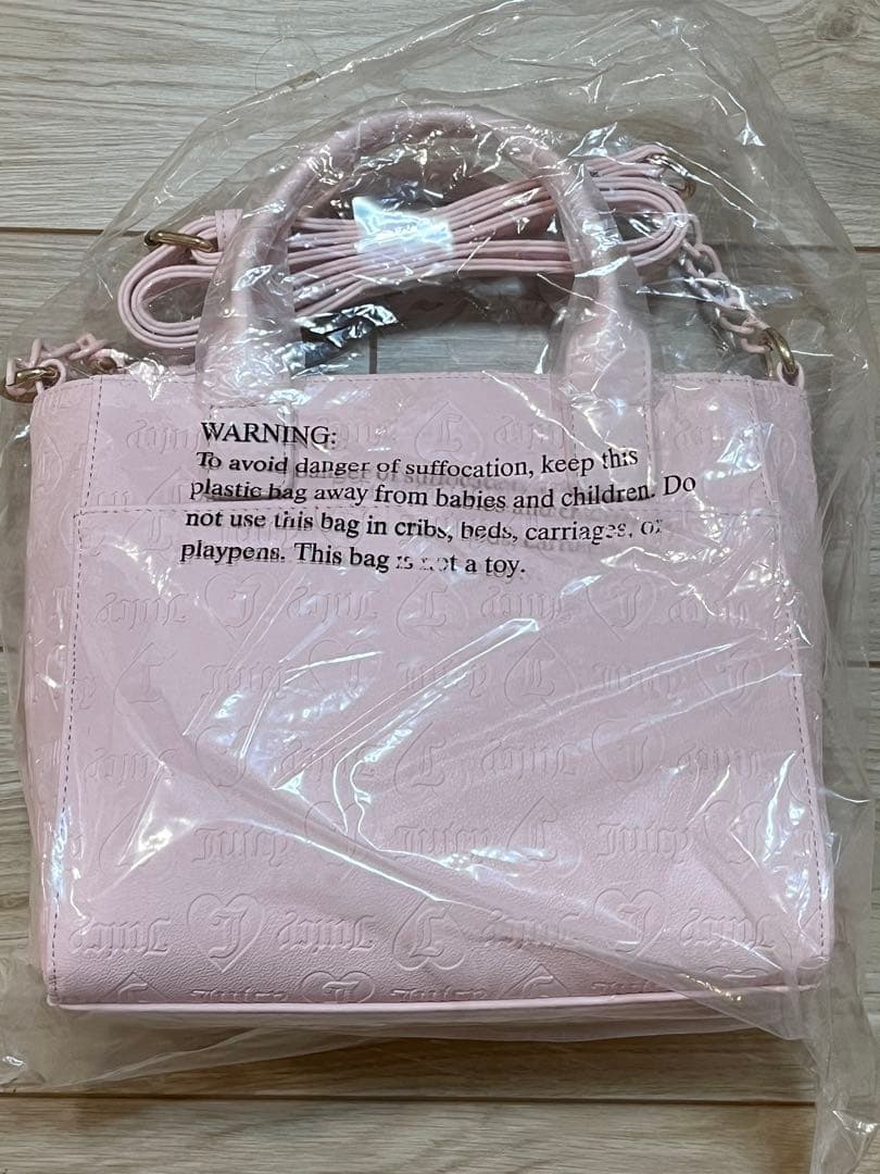 新品タグあり未開封未使用ジューシークチュールJuicycouture bag