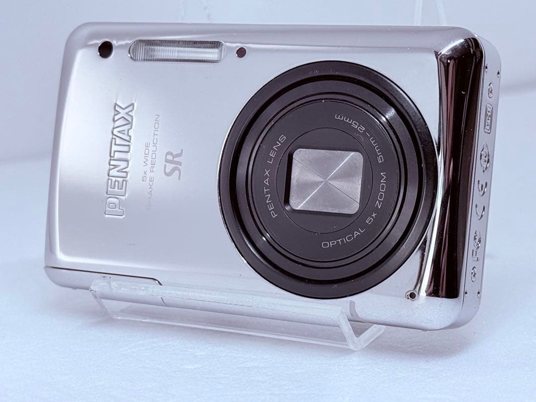 PENTAX Optio S1 シルバー 動作確認済 付属多 コンパクトデジカメ