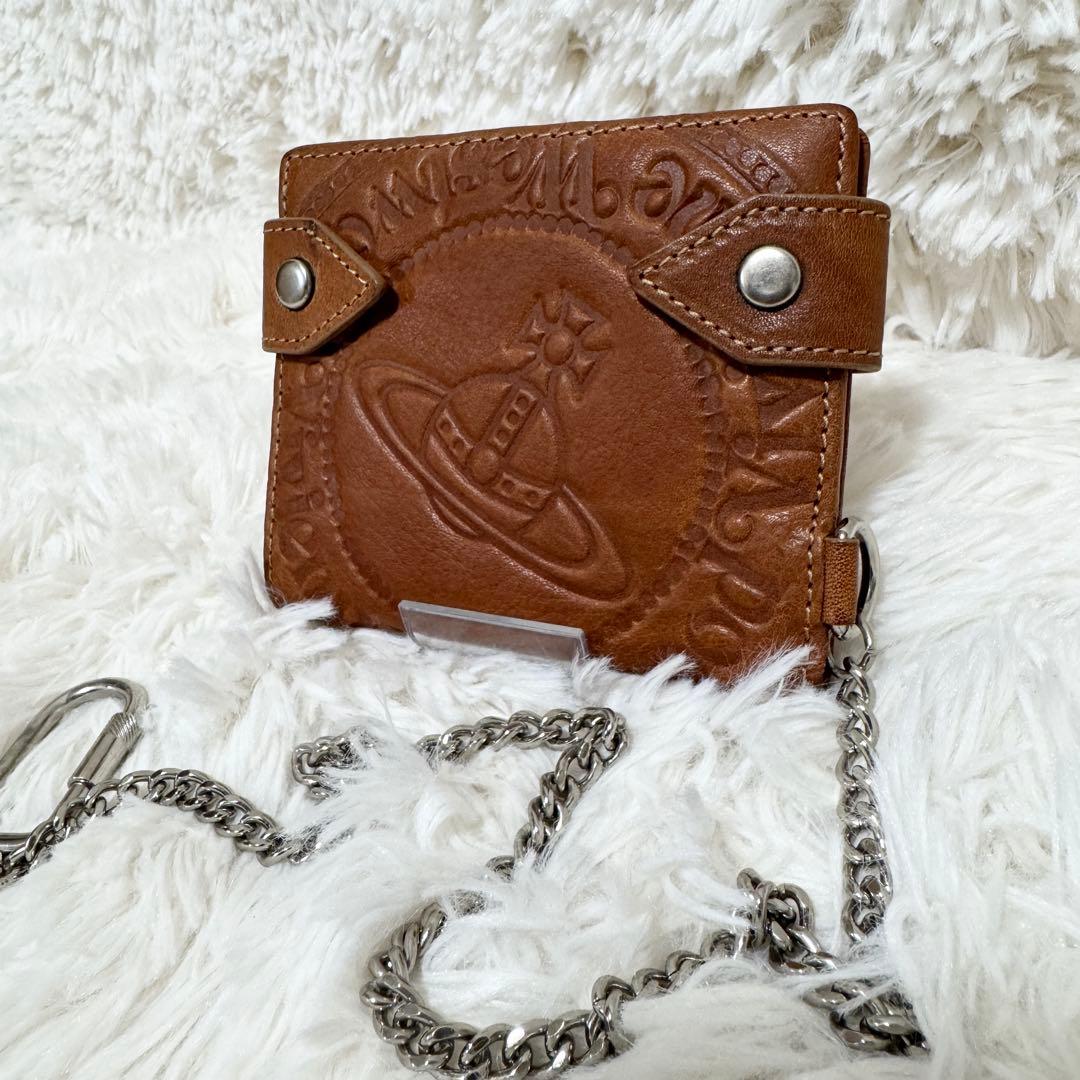 【廃盤希少品】ヴィヴィアンウエストウッド　バイカーチェーンウォレット
