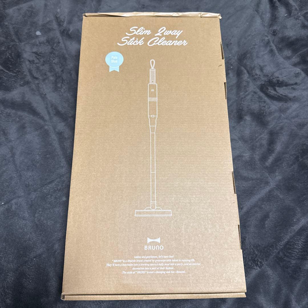 【新品】BRUNO スリム2WAYスティッククリーナー　ペールブルー