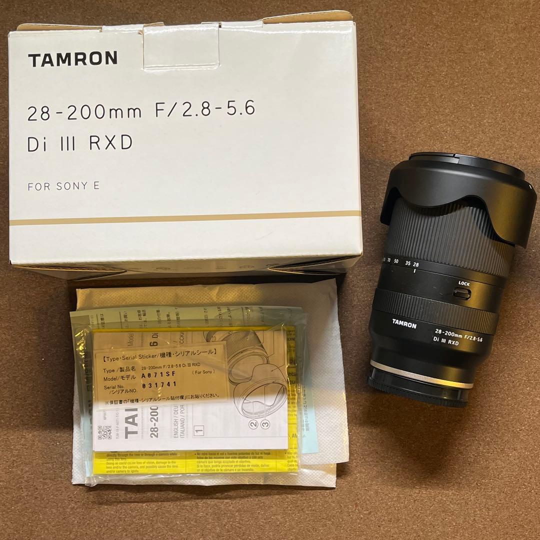 ★ TAMRON 28-200mm F/2.8-5.6 Di III RXD