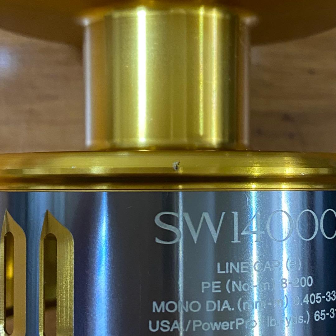 SHIMANO 15ツインパワー SW14000スプール組