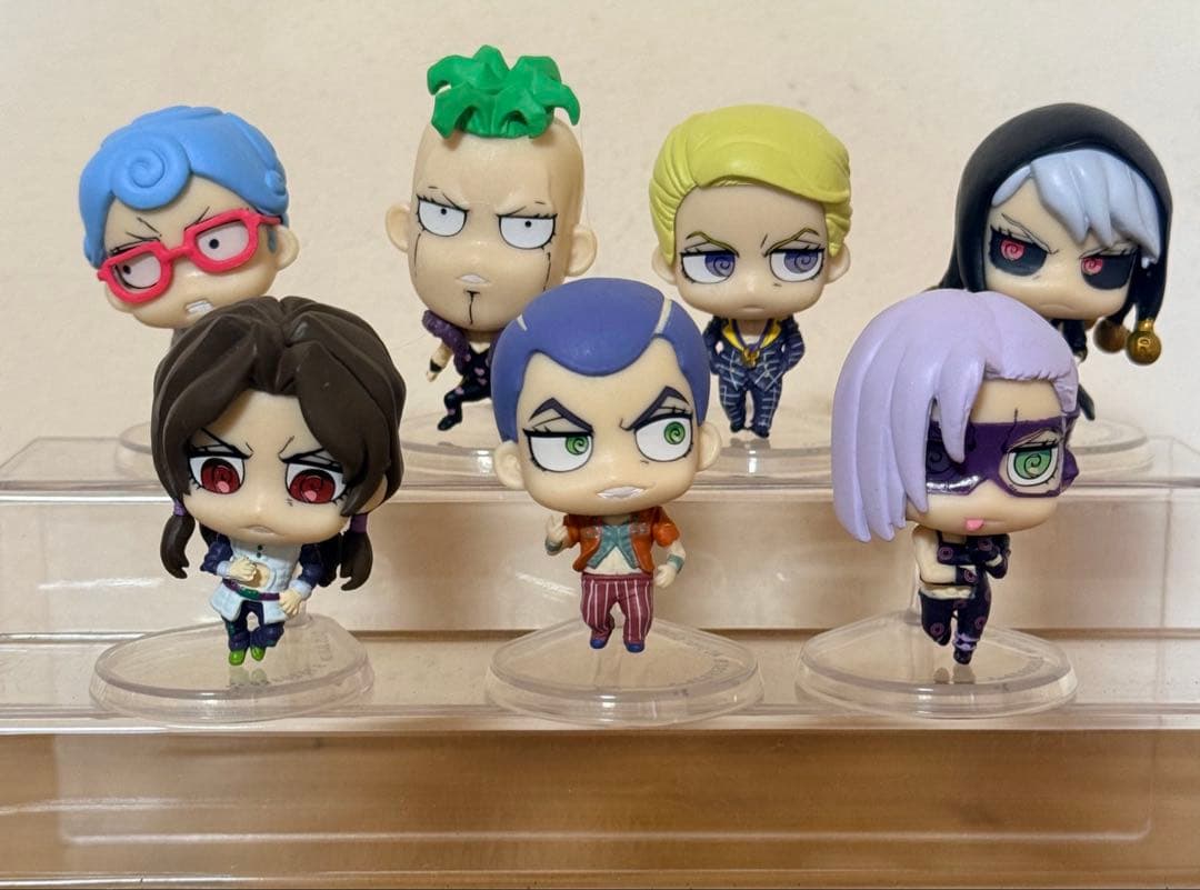 真*月様 ジョジョ カプセルフィギュア コンプ ヒットマンチーム ジョジョコレ