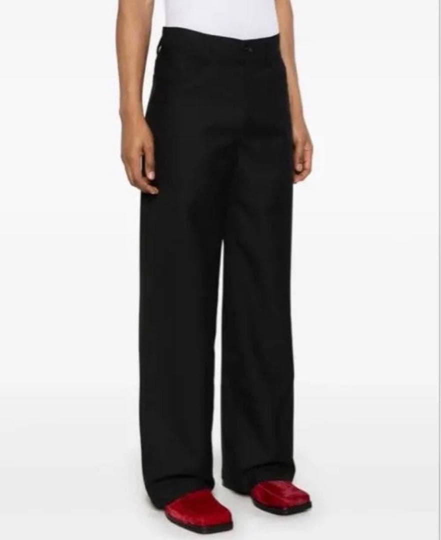 パンツ sefr jiro trousers black wool M