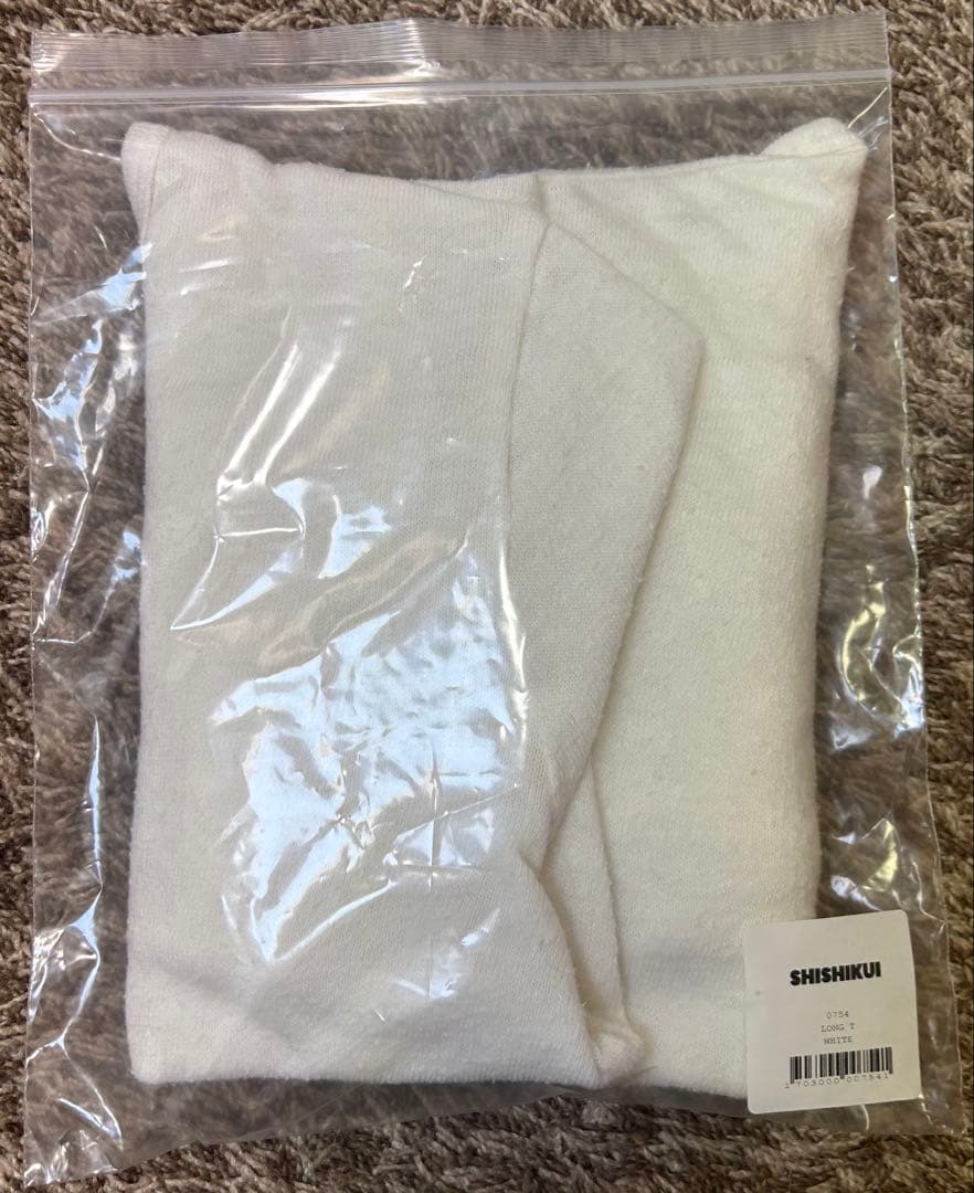 SHISHIKUI シシクイ LONG T/WHITE 新品