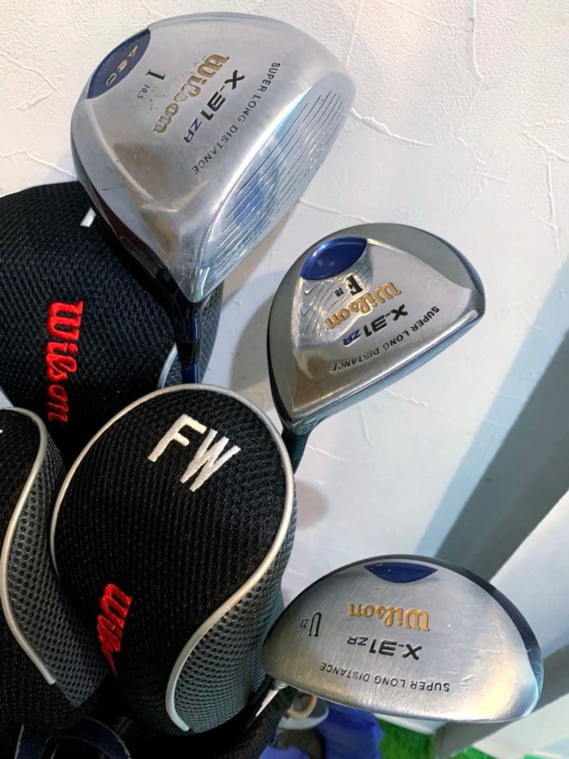 良品　ウィルソン　ゴルフクラブ　本格フルセット　優しい