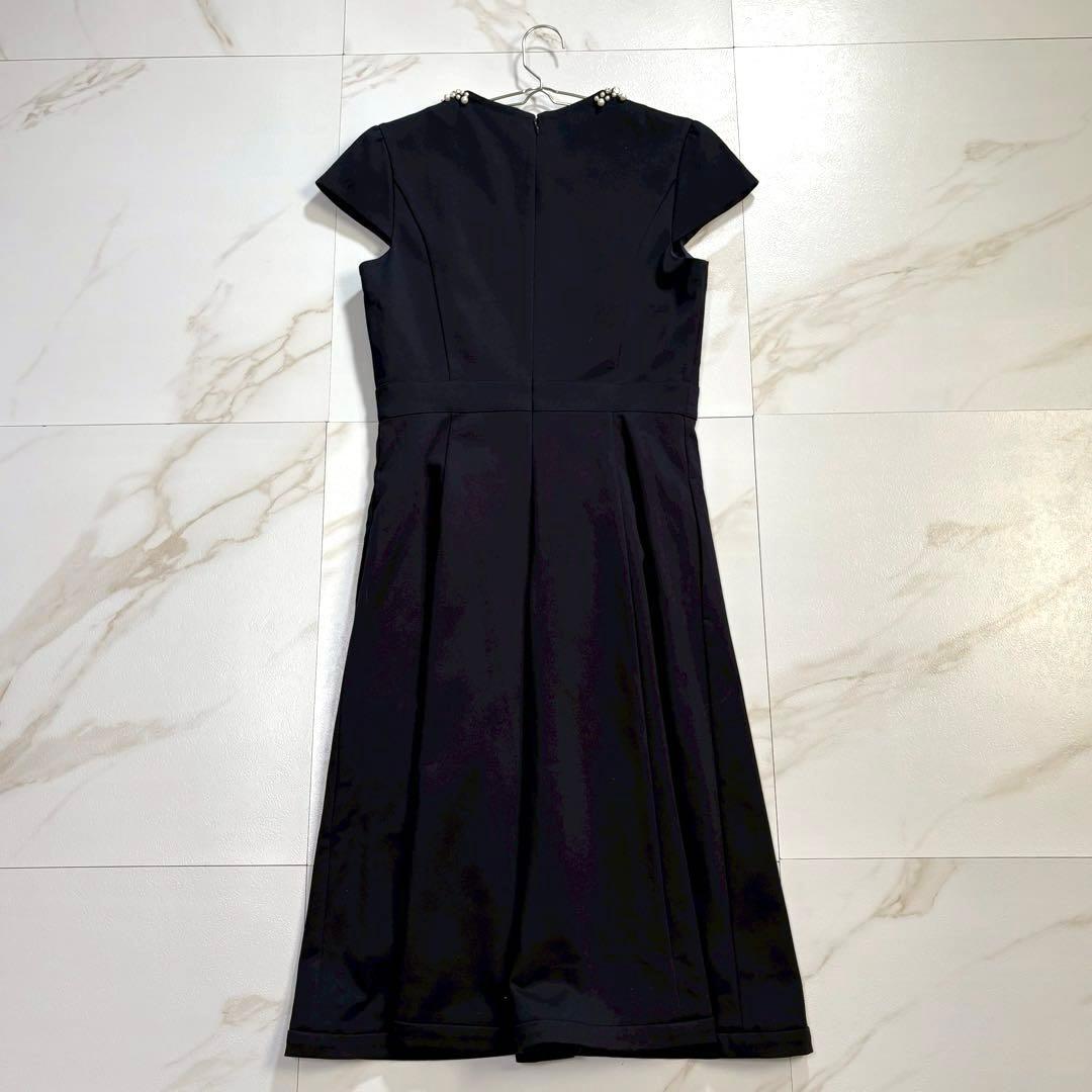 専用【新品未使用】トッカ 【洗える！】GENMA ドレス ビジュー XSネイビー