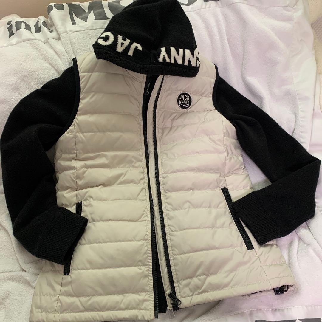 パンダちゃん JACK BUNNY ブラックニットパーカー サイズ1