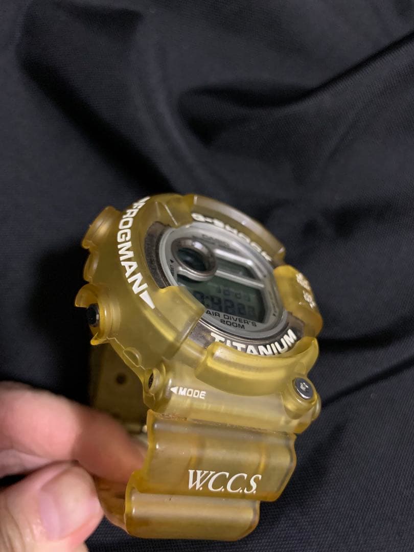 CASIO フロッグマンDW-8201WCトリプルマンタW.C.C.S