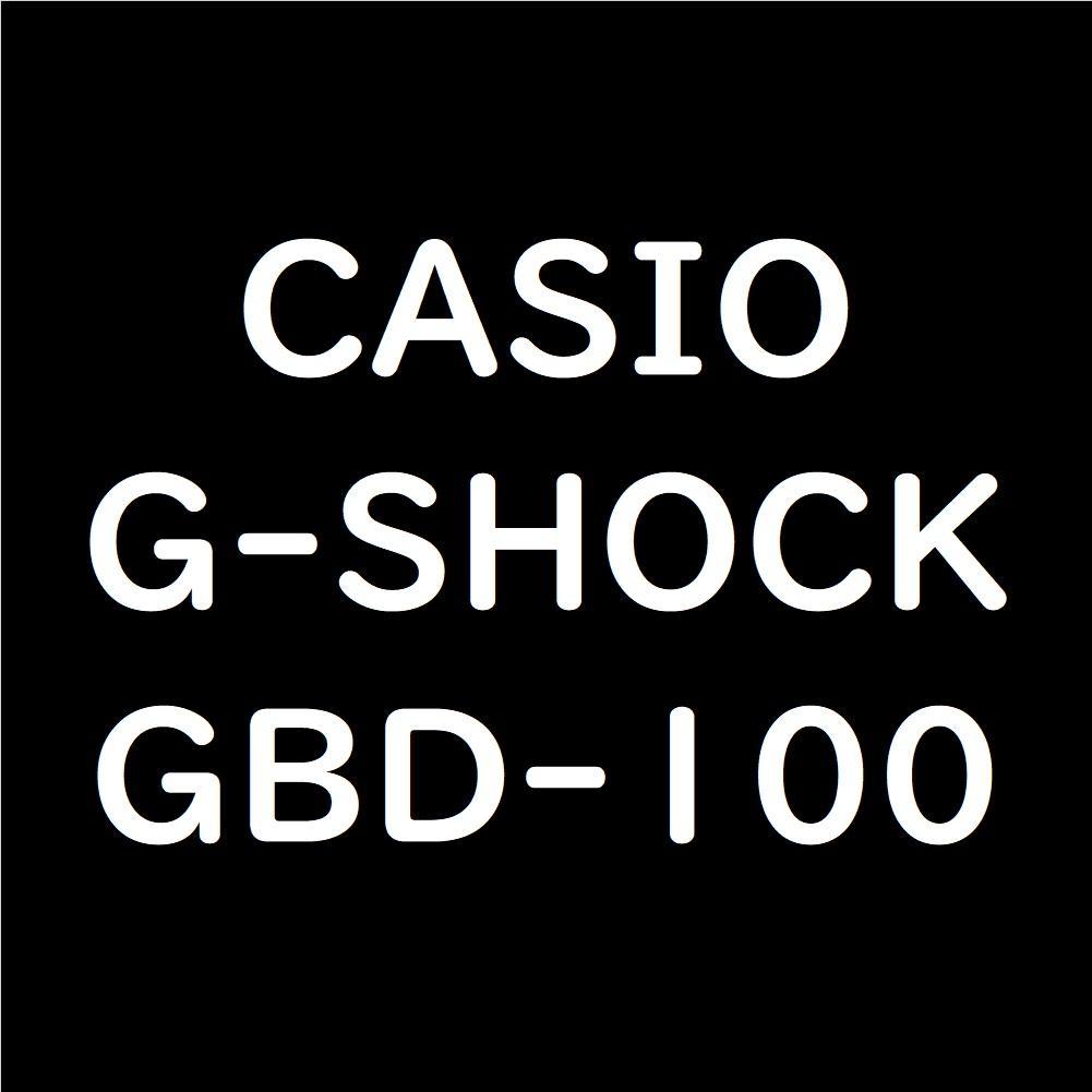 CASIO G-SHOCK(GBD-100)　黒