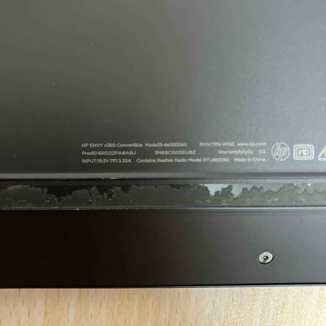 ノートpc hp envy x360 15 ds0000