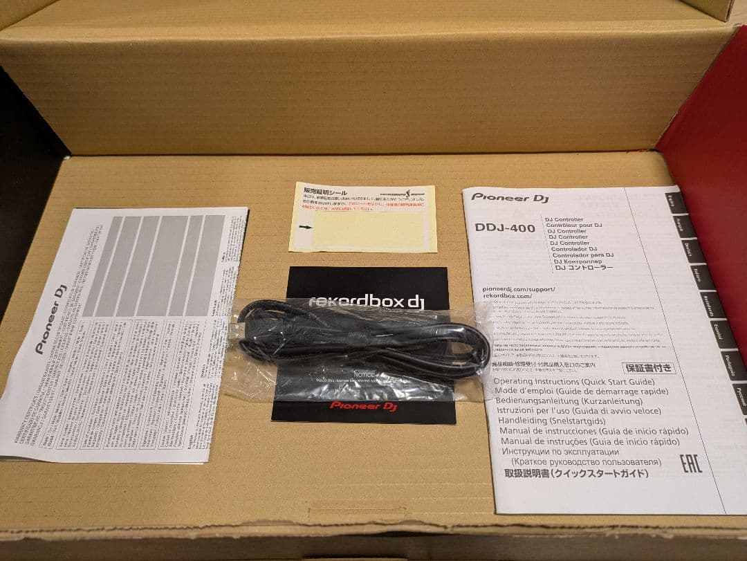 【箱•付属品有り】Pioneer DDJ-400 DJコントローラー 19年製