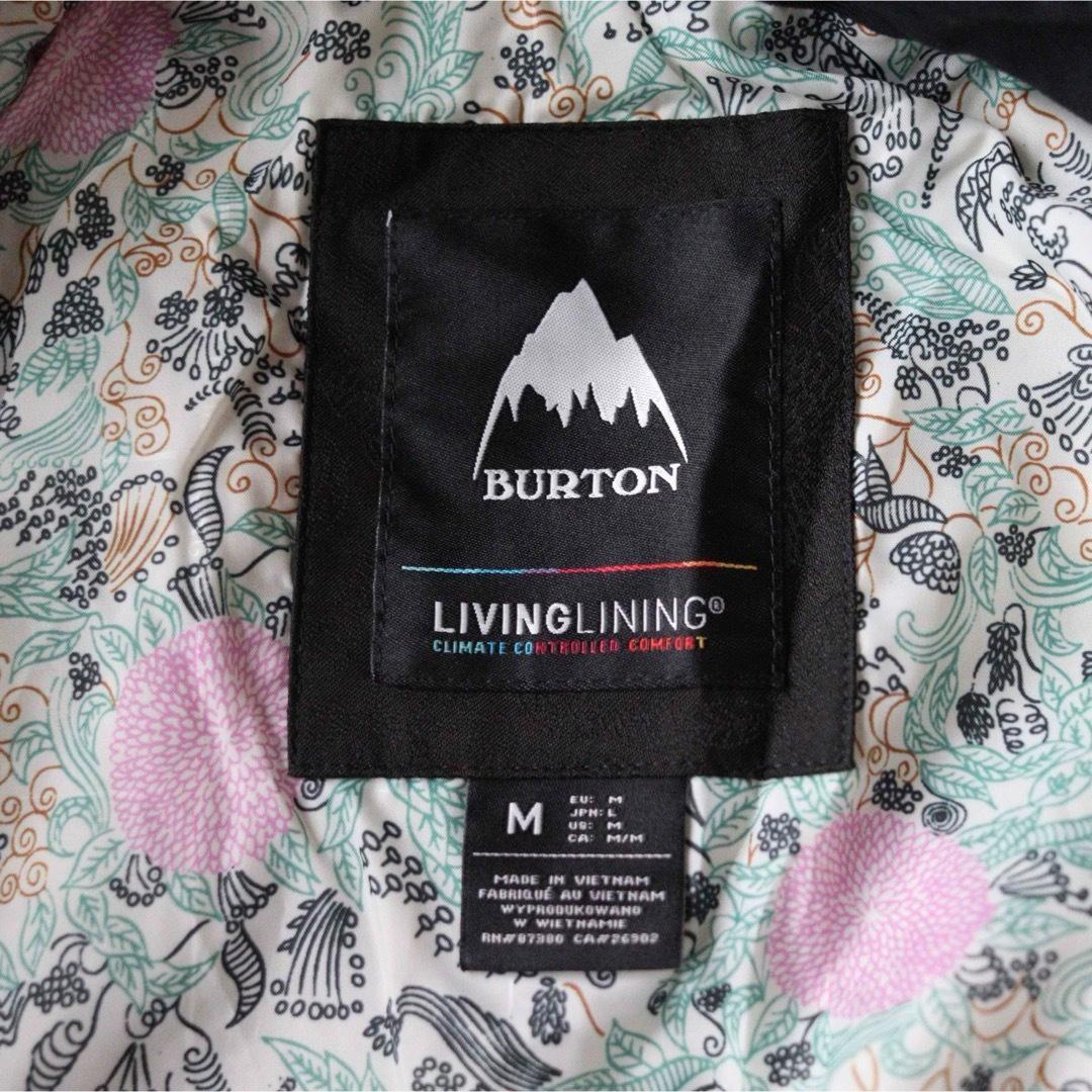 5430【極美品】バートン つなぎ レディース オールインワン 花柄 ブラック