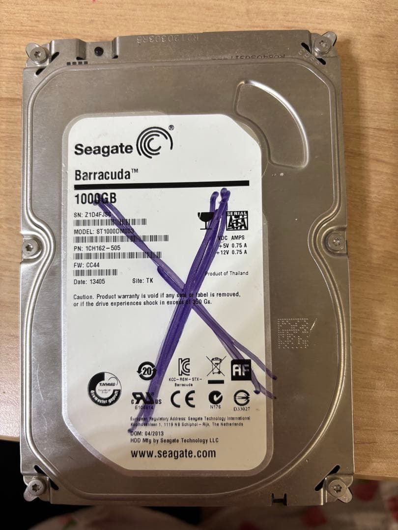 内蔵型ハードディスクドライブ 6個セット