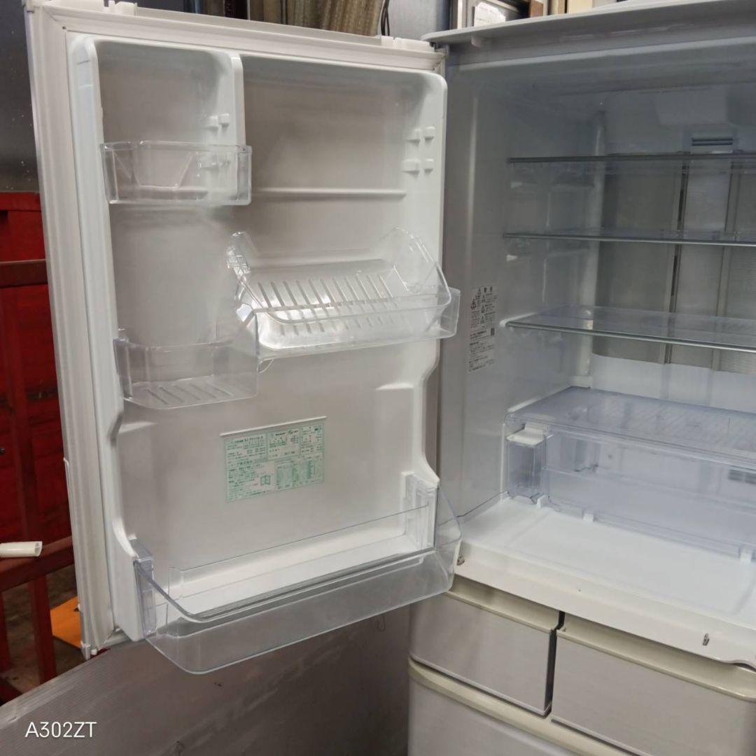 455 送料設置無料 SHARP自動製氷機能付き大型冷蔵庫　412L