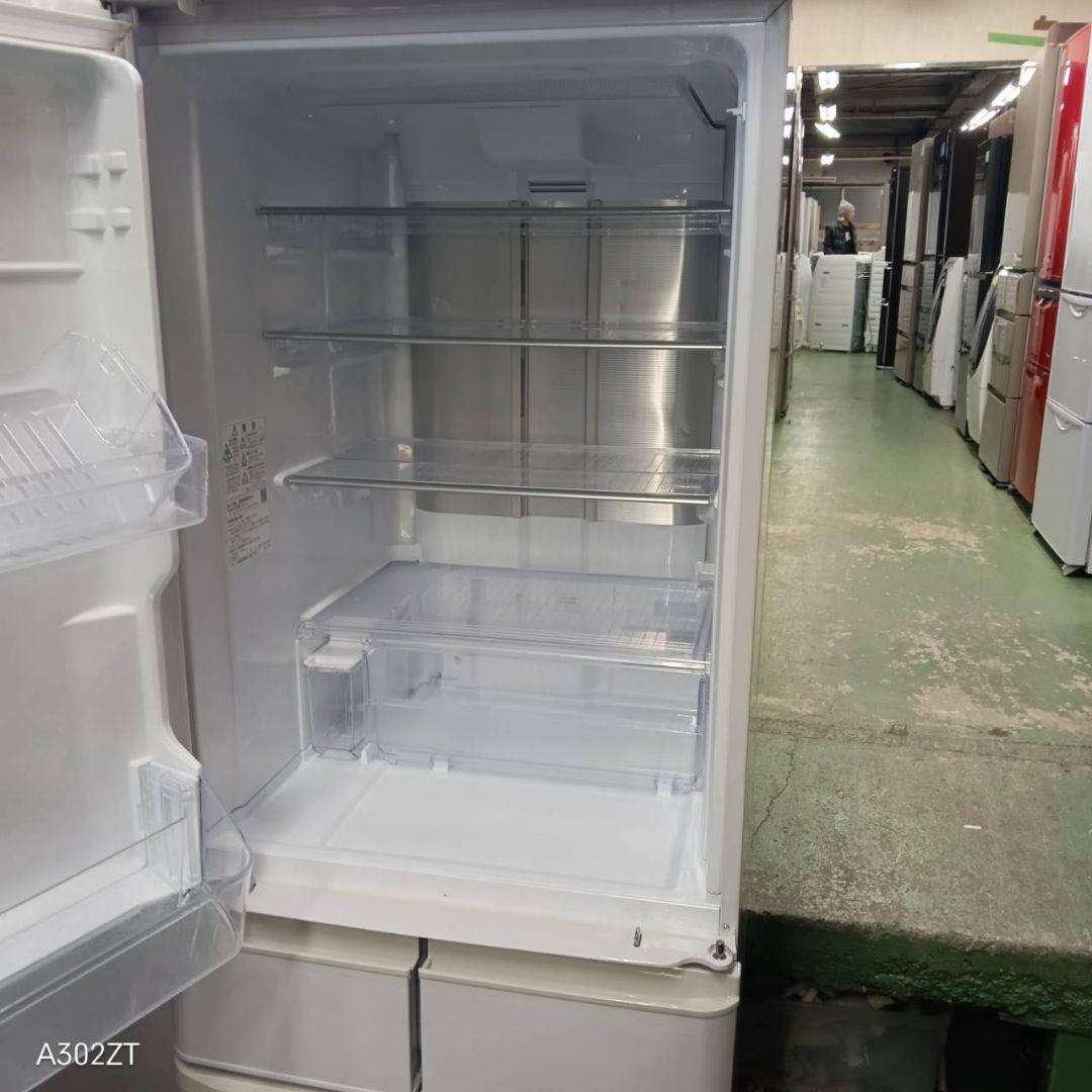 455 送料設置無料 SHARP自動製氷機能付き大型冷蔵庫　412L