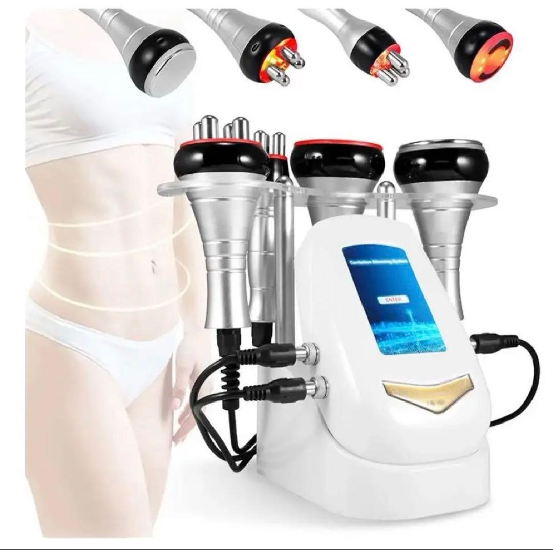 【日本語説明書付 】4in1 複合美容機 痩身機器　ジェル付