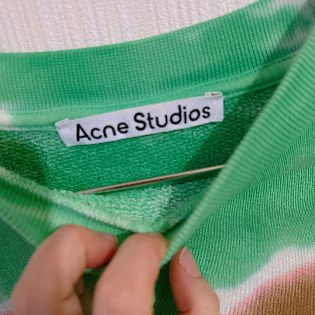 AcneStudios ハート柄スウェット