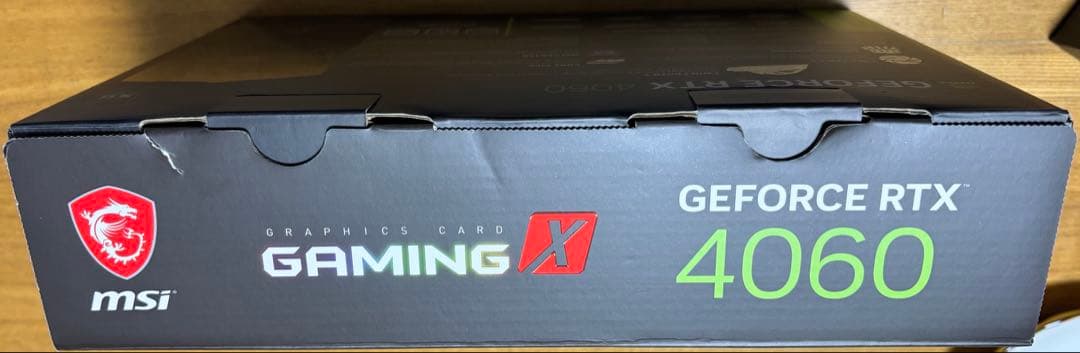 グラフィックボード・グラボ・ビデオカード MSI GeForce RTX 4060 GAMING X 8G