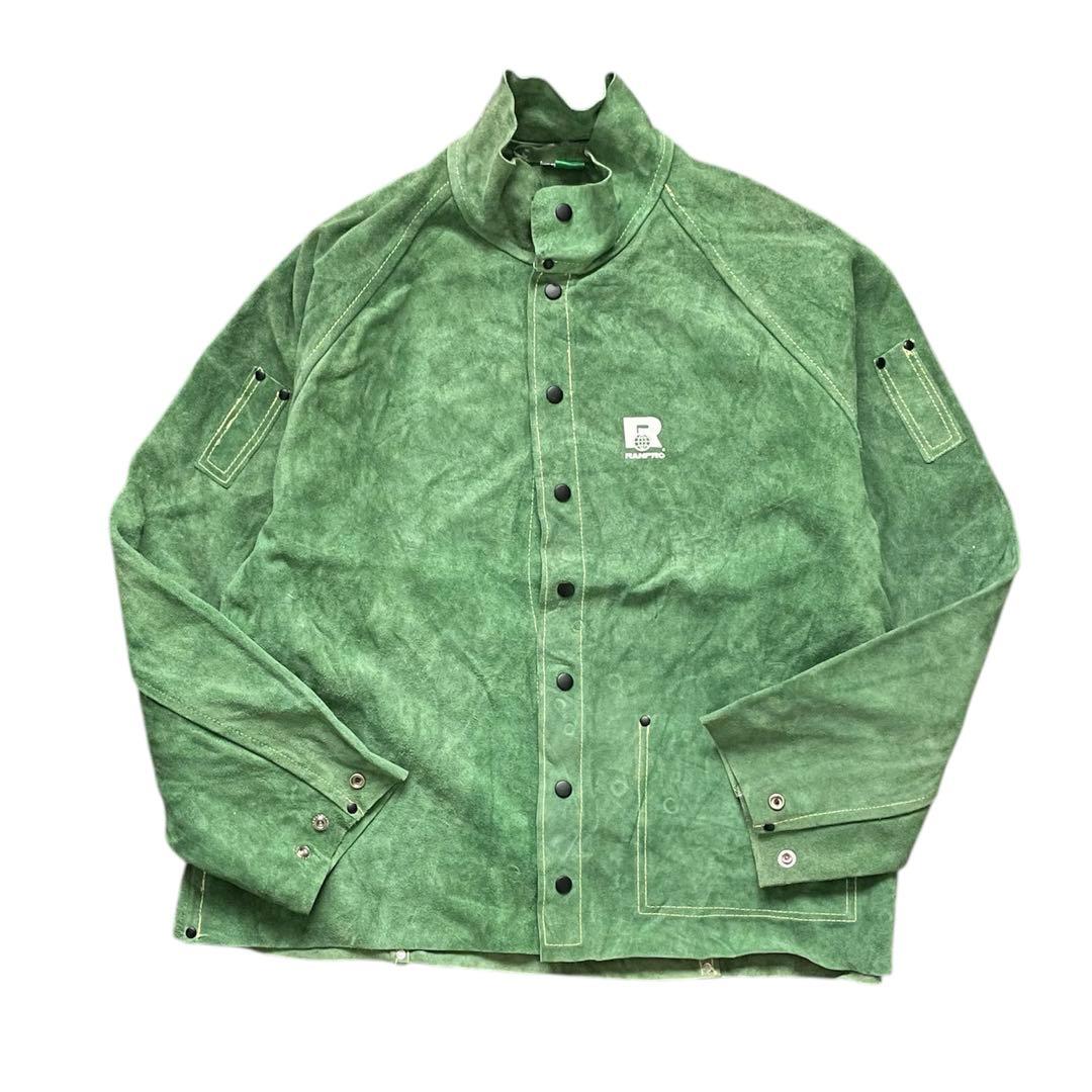 RANPRO 溶接ジャケット ユーロワーク スエード調 ウェルダージャケット