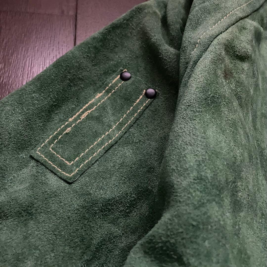 RANPRO 溶接ジャケット ユーロワーク スエード調 ウェルダージャケット