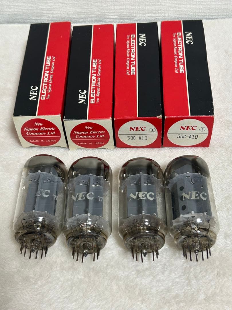 NEC 50C-A10真空管 4本セット